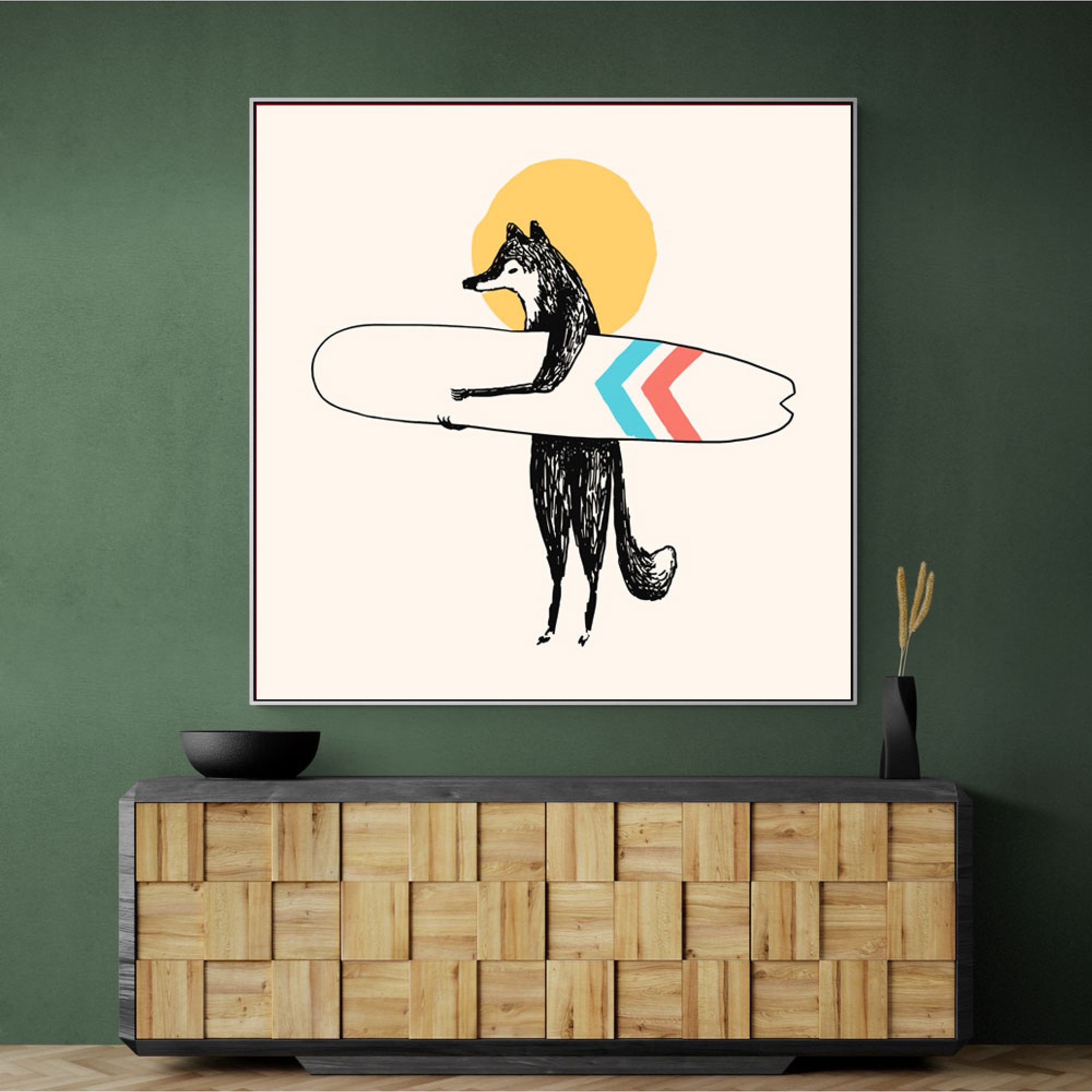 Here Comes the Sun Wall Art